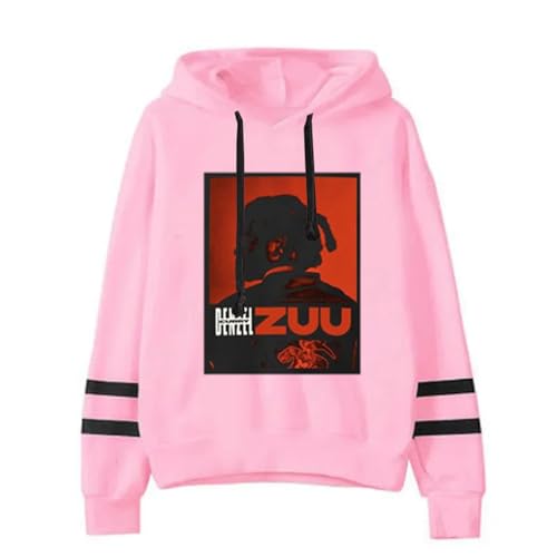 Yuogkk Hoodie Denzel Curry Herren Damen Langarm Sweatshirt,Klassischer Retro Hip Hop Pullover Bedrucktes Muster Harajuku Jacke Mode Trend Plus Size Streetwear Outdoor Reise Sweatshirt-Black||XXS von Yuogkk