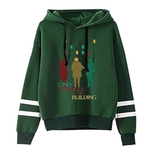 Yuogkk Hoodie Only Murders In The Building Loose Fashion Pullover, Klassisches Retro bedrucktes Sweatshirt Herren und Damen Langarm Jacke Plus Size Mantel Rollenspiel Pullover-Black||XXS Yuogkk Hoodie Only Murders In The Building Loose Fashion Pullover, Klassisches Retro bedrucktes Sweatshirt Herren und Damen Langarm Jacke Plus Size Mantel Rollenspiel Pullover-Black||XXS von Yuogkk