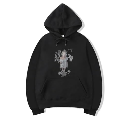 Yuogkk Kapuzenpulli Yolandi Visser Herren und Damen Lose Casual Sweatshirt, Vintage Rundhalsausschnitt Pullover Rollenspiel Sweatshirt Fun Printed Pattern Jacke Schwarz Streetwear-Black||XXS Yuogkk Kapuzenpulli Yolandi Visser Herren und Damen Lose Casual Sweatshirt, Vintage Rundhalsausschnitt Pullover Rollenspiel Sweatshirt Fun Printed Pattern Jacke Schwarz Streetwear-Black||XXS von Yuogkk