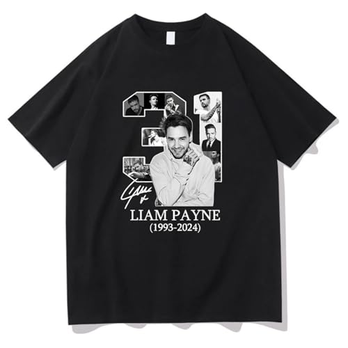 Yuogkk Kurzärmliges T Shirt Mit Liam-Payne-Cartoon Print Für Herren, Modisches Hip Hop Sweatshirt In Großer Größe Für Damen Im Sommer Mit Rundhalsausschnitt Und Kurzen Ärmeln XS~3XL-Black||XS Yuogkk Kurzärmliges T Shirt Mit Liam-Payne-Cartoon Print Für Herren, Modisches Hip Hop Sweatshirt In Großer Größe Für Damen Im Sommer Mit Rundhalsausschnitt Und Kurzen Ärmeln XS~3XL-Black||XS von Yuogkk