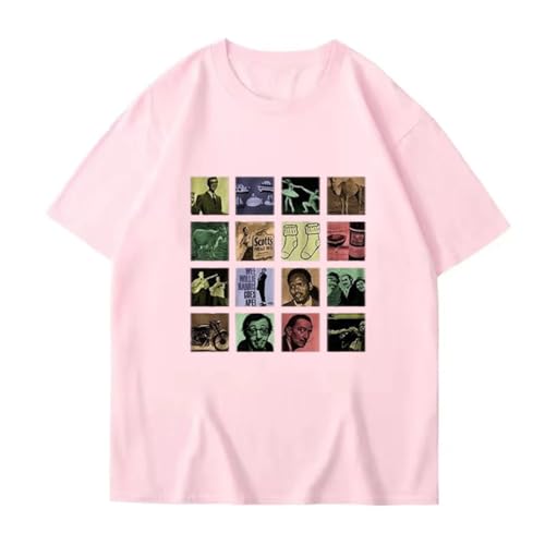 Yuogkk T-Shirt Ian Dury Männer und Frauen Spaß kurzärmelig, Mode lässig Sweatshirt Vintage Druckmuster Tank Top atmungsaktiv Sportbekleidung lose Plus Größe Paar Kleid Reise glücklich Tops-Black||XXS von Yuogkk