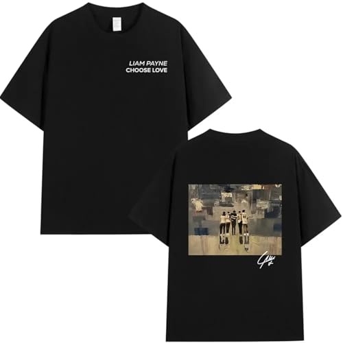 Yuogkk T Shirt Li-am Sänger Pay-ne Cartoon Print Modisches Rundhals Sweatshirt Aus Baumwolle, Lässiges Kurzarm Unisex Sweatshirt Für Männer Und Frauen-Black||XS Yuogkk T Shirt Li-am Sänger Pay-ne Cartoon Print Modisches Rundhals Sweatshirt Aus Baumwolle, Lässiges Kurzarm Unisex Sweatshirt Für Männer Und Frauen-Black||XS von Yuogkk