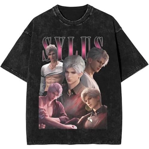 Yuogkk T Shirt Love Cartoon Game Print Deep-Space Kurzärmeliges Modisches Freizeit-Sweatshirt, Rundhals Vintage T-Shirt Aus Gewaschener Baumwolle Für Herren Und Damen Größe XS~3XL-#01||XS Yuogkk T Shirt Love Cartoon Game Print Deep-Space Kurzärmeliges Modisches Freizeit-Sweatshirt, Rundhals Vintage T-Shirt Aus Gewaschener Baumwolle Für Herren Und Damen Größe XS~3XL-#01||XS von Yuogkk