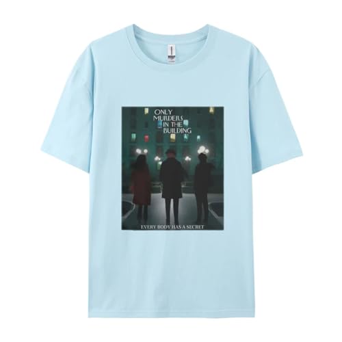 Yuogkk T-Shirt Only Murders In The Building Rundhalsausschnitt Kurzarm, Männer und Frauen große Größe Sweatshirt gedruckt Muster Tank Top Mode lose Top cool Streetwear Retro Sportbekleidung-Black||XS Yuogkk T-Shirt Only Murders In The Building Rundhalsausschnitt Kurzarm, Männer und Frauen große Größe Sweatshirt gedruckt Muster Tank Top Mode lose Top cool Streetwear Retro Sportbekleidung-Black||XS von Yuogkk