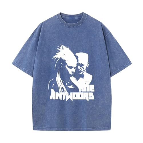 Yuogkk T-Shirt Yolandi Visser Herren und Damen Retro Rundhalsausschnitt Sweatshirt, bedrucktes Muster Cooles Tank Top Baumwolle Plus Size Top Solid Farbe Sportbekleidung Cool Streetwear-Black||XS Yuogkk T-Shirt Yolandi Visser Herren und Damen Retro Rundhalsausschnitt Sweatshirt, bedrucktes Muster Cooles Tank Top Baumwolle Plus Size Top Solid Farbe Sportbekleidung Cool Streetwear-Black||XS von Yuogkk