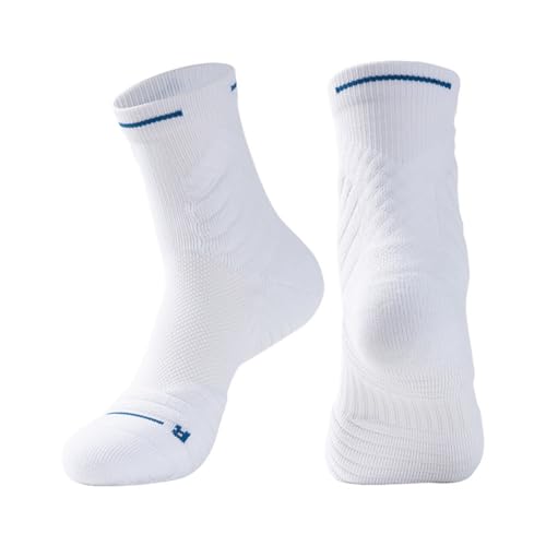 Yurhuit 1 Paar rutschfeste Sportsocken für Männer und Frauen, Fußballsocken, rutschfeste Slipper-Socken, Trainingssocken für Fußball, S von Yurhuit