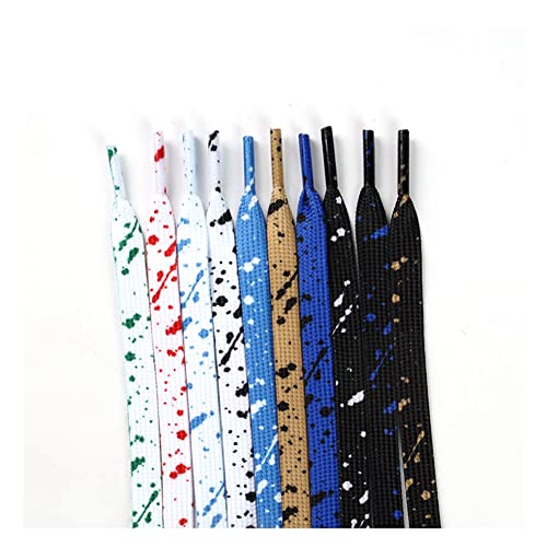 Yurosiay 10 Paar Bunt Bedruckte Schnürsenkel 0.8cm Breite Flache Schuhbänder Splash Ink Schnürsenkel Ersat Reißfeste Waschbar Schuh Schnürsenkel Flach für Segeltuchschuhe Turnschuhe 150cm Yurosiay 10 Paar Bunt Bedruckte Schnürsenkel 0.8cm Breite Flache Schuhbänder Splash Ink Schnürsenkel Ersat Reißfeste Waschbar Schuh Schnürsenkel Flach für Segeltuchschuhe Turnschuhe 150cm von Yurosiay