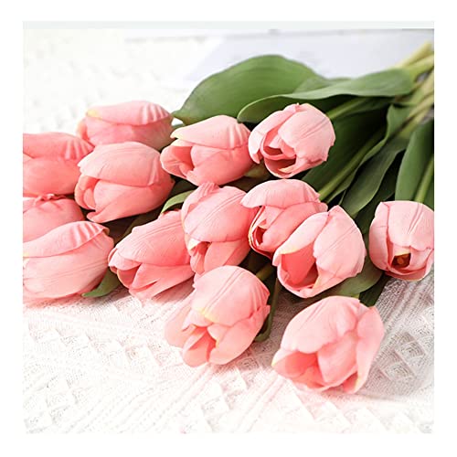 Yurosiay 10 Stück Künstliche Tulpen Wie Echt Gefälschte Tulpen Real Touch Tulpenstrauß Seiden Tulpen Einzelstiel Kunst Tulpe Deko Tulpen Wie Echt für Hochzeit Hause Party Büro Rosa Yurosiay 10 Stück Künstliche Tulpen Wie Echt Gefälschte Tulpen Real Touch Tulpenstrauß Seiden Tulpen Einzelstiel Kunst Tulpe Deko Tulpen Wie Echt für Hochzeit Hause Party Büro Rosa von Yurosiay