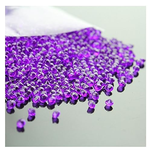 Yurosiay 10000 Stück 2.5mm Diamanten Deko KleinTransparent Acryl Diamanten Glitzer Streudeko Diamantene Hochzeit Tischdeko Strass Diamanten Kristalle für Vase Füller DIY Handwerk Lila Yurosiay 10000 Stück 2.5mm Diamanten Deko KleinTransparent Acryl Diamanten Glitzer Streudeko Diamantene Hochzeit Tischdeko Strass Diamanten Kristalle für Vase Füller DIY Handwerk Lila von Yurosiay