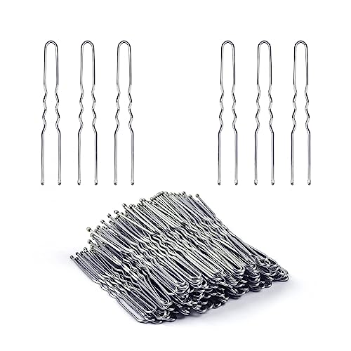 Yurosiay 150 Stück 6cm U-förmige Haarnadeln Bobby Pins Metall Klein Haarnadel U form mit Aufbewahrungsbox Haarnadeln Hochzeit Bobby Pins U Form Set für Frauen Mädchen Friseursalon Silber Yurosiay 150 Stück 6cm U-förmige Haarnadeln Bobby Pins Metall Klein Haarnadel U form mit Aufbewahrungsbox Haarnadeln Hochzeit Bobby Pins U Form Set für Frauen Mädchen Friseursalon Silber von Yurosiay