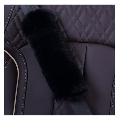 Yurosiay 2 Stück Plüsch Gurtpolster Auto Universal Künstliche Kaninchenfell Sicherheitsgurt Polster Weich Flauschig Polsterung Autogurt Komfort Auto Gurtschoner für Erwachsene 25cm Schwarz Yurosiay 2 Stück Plüsch Gurtpolster Auto Universal Künstliche Kaninchenfell Sicherheitsgurt Polster Weich Flauschig Polsterung Autogurt Komfort Auto Gurtschoner für Erwachsene 25cm Schwarz von Yurosiay