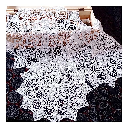 Yurosiay 2 Stück Weiße Spitze Untersetzer Vintage Spitzendeckchen Rund Handgemachte Häkeltischdecke Elegant Blumen Stickerei Tischset Runde Spitze Tischmatte Gehäkelte Tischdecke Campanula 15cm Yurosiay 2 Stück Weiße Spitze Untersetzer Vintage Spitzendeckchen Rund Handgemachte Häkeltischdecke Elegant Blumen Stickerei Tischset Runde Spitze Tischmatte Gehäkelte Tischdecke Campanula 15cm von Yurosiay