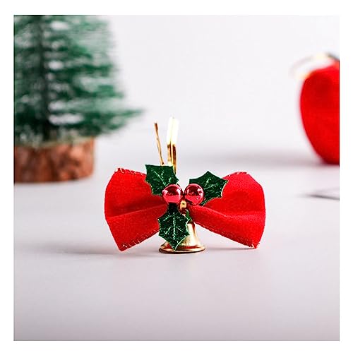 Yurosiay 20 Stück Weihnachtsschleifen Rot Samt Schleife Weihnachten Mit Glocken Vintage Weihnachtsbaum Schleifen Mit Grüne Blätter Mini Geschenkschleife Zierschleifen für Weihnachten Rot 4# Yurosiay 20 Stück Weihnachtsschleifen Rot Samt Schleife Weihnachten Mit Glocken Vintage Weihnachtsbaum Schleifen Mit Grüne Blätter Mini Geschenkschleife Zierschleifen für Weihnachten Rot 4# von Yurosiay
