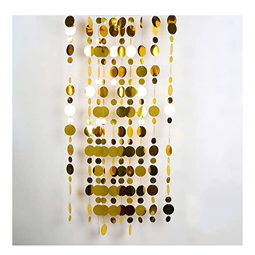 Yurosiay 5 Stück 1m Glitzer Hängende Girlande Bunt Runde Kreise Schillernde Girlande Hängend Punkte Glitzer Runde Kreis Banner Deko für Hochzeit Geburtstag Party Gold Yurosiay 5 Stück 1m Glitzer Hängende Girlande Bunt Runde Kreise Schillernde Girlande Hängend Punkte Glitzer Runde Kreis Banner Deko für Hochzeit Geburtstag Party Gold von Yurosiay