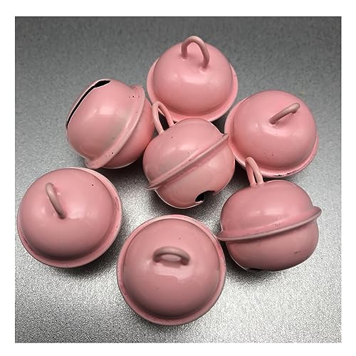 Yurosiay 50 Stück 22mm Glöckchen Schellen Bunt Glöckchen Klein Metallglöckchen Bastelglocken Bonbonfarbige Glöckchen zum Basteln DIY Glöckchen für Handwerk Festival Dekor Hundehalsband Rosa Yurosiay 50 Stück 22mm Glöckchen Schellen Bunt Glöckchen Klein Metallglöckchen Bastelglocken Bonbonfarbige Glöckchen zum Basteln DIY Glöckchen für Handwerk Festival Dekor Hundehalsband Rosa von Yurosiay
