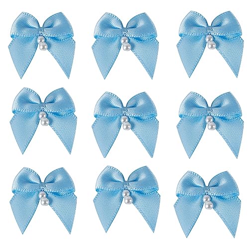 Yurosiay 50 Stück Mini Satin Schleifen 2.5cm Handgefertigt Kleine Satinband Schleifen Mini Schleife Mit Perle DIY Deko Satinschleifen Klein Geschenk Schleifen Hochzeit Schleifen Hellblau Yurosiay 50 Stück Mini Satin Schleifen 2.5cm Handgefertigt Kleine Satinband Schleifen Mini Schleife Mit Perle DIY Deko Satinschleifen Klein Geschenk Schleifen Hochzeit Schleifen Hellblau von Yurosiay