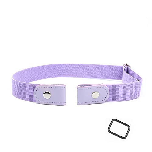 Yurosiay Damen Schnallenfreier Gürtel Ohne Schnalle Elastischer Gürtel Unsichtbarer Gürtel Damen Verstellbarer Keine Schnalle Gürtel Stretch Gürtel Damen für Jeans Hosen Kleid Lila Yurosiay Damen Schnallenfreier Gürtel Ohne Schnalle Elastischer Gürtel Unsichtbarer Gürtel Damen Verstellbarer Keine Schnalle Gürtel Stretch Gürtel Damen für Jeans Hosen Kleid Lila von Yurosiay
