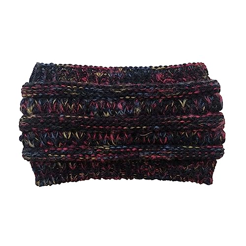 Yurosiay Damen Winter Stirnband Bunt Gestrickte Stirnband Verdicken Fleece Haarband Weiche Elastische Kopfband Breit Damen Wärmer Strick Stirnband Strick Headwrap für Frauen Mädchen Schwarz Yurosiay Damen Winter Stirnband Bunt Gestrickte Stirnband Verdicken Fleece Haarband Weiche Elastische Kopfband Breit Damen Wärmer Strick Stirnband Strick Headwrap für Frauen Mädchen Schwarz von Yurosiay