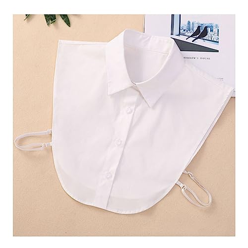 Yurosiay Frauen Kragen Abnehmbare Krageneinsatz Baumwolle Damen Falscher Kragen Elegant Spitzkragen Einsatz Business Blusenkragen Einsatz Damen Hälfte Shirt Falsche Kragen Eine Größe Weiße 2# Yurosiay Frauen Kragen Abnehmbare Krageneinsatz Baumwolle Damen Falscher Kragen Elegant Spitzkragen Einsatz Business Blusenkragen Einsatz Damen Hälfte Shirt Falsche Kragen Eine Größe Weiße 2# von Yurosiay