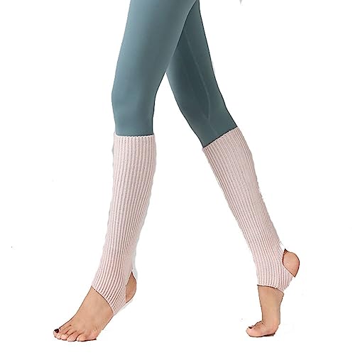 Yurosiay Gestrickte Ballett Stulpen 43cm Tanzstulpen Mädchen Damen Winter Warm Beinstulpen Strick Mit Fersenloch Weich Legwarmer Beinwarmer Stulpen für Yoga Ballett Tanz Fitness Rosa Yurosiay Gestrickte Ballett Stulpen 43cm Tanzstulpen Mädchen Damen Winter Warm Beinstulpen Strick Mit Fersenloch Weich Legwarmer Beinwarmer Stulpen für Yoga Ballett Tanz Fitness Rosa von Yurosiay