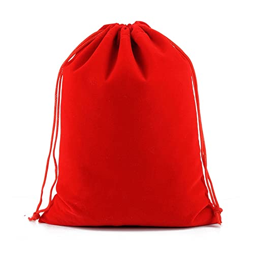 Yurosiay Groß Samtbeutel 10 Stück 30x40cm Bunte Samtsäckchen Mit Kordelzug Geschenktüten Samt Schmuckbeutel Samt Kordelzug Geschenksäckchen für Hochzeit Party Geschenkverpackung Rot Yurosiay Groß Samtbeutel 10 Stück 30x40cm Bunte Samtsäckchen Mit Kordelzug Geschenktüten Samt Schmuckbeutel Samt Kordelzug Geschenksäckchen für Hochzeit Party Geschenkverpackung Rot von Yurosiay
