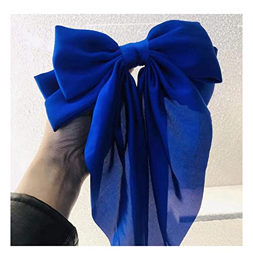 Yurosiay Haarspangen Schleife Damen Groß Haarschleifen Vintage Französisch Lang Satinband Haarklammer Schleife Einfarbig Schleife Haarnadel Haarschleifen Clip Haarschmuck Schleife Königsblau Yurosiay Haarspangen Schleife Damen Groß Haarschleifen Vintage Französisch Lang Satinband Haarklammer Schleife Einfarbig Schleife Haarnadel Haarschleifen Clip Haarschmuck Schleife Königsblau von Yurosiay