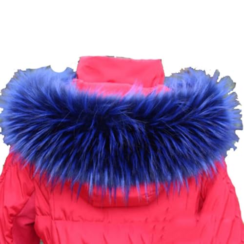 Yurosiay Kunstfell Pelzkragen Weich Flauschig Kunstpelz Kragen für Kapuze Winter Wärm Pelzkragen Damen Pelzschal Kunstfell Kragen Elegant Fellkragen für Wintermantel Kapuzen Königsblau 70cm Yurosiay Kunstfell Pelzkragen Weich Flauschig Kunstpelz Kragen für Kapuze Winter Wärm Pelzkragen Damen Pelzschal Kunstfell Kragen Elegant Fellkragen für Wintermantel Kapuzen Königsblau 70cm von Yurosiay
