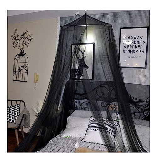 Yurosiay Universal Kuppel Moskitonetz Prinzessin Moskitonetz Dome Moskitonetz Zum Aufhängen Moskitonetz Reisen Einfache Installation Mückennetz Bett für Doppelbett Einzelbett Schwarz Yurosiay Universal Kuppel Moskitonetz Prinzessin Moskitonetz Dome Moskitonetz Zum Aufhängen Moskitonetz Reisen Einfache Installation Mückennetz Bett für Doppelbett Einzelbett Schwarz von Yurosiay