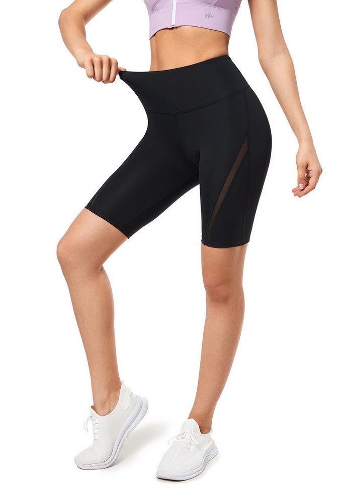 Yvette Radlerhose kurz Sport leggings für Damen, Sporthose Shorts, E110420C27 Yvette Radlerhose kurz Sport leggings für Damen, Sporthose Shorts, E110420C27 von Yvette
