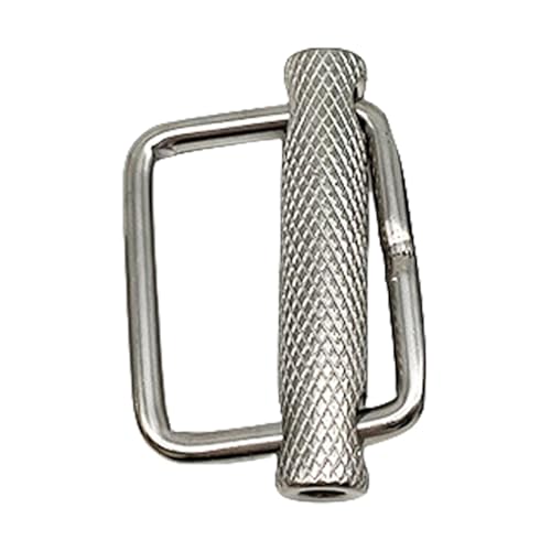 Ywmsfl Diving Weight Belt Slide Stopper Stainless Steel Belt Retainer Gurtbänder Harness Belt Retainer Stopper Freitauchen Teil von Ywmsfl