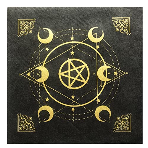 Yzdysg Divination Cloth Tarotkarte spezielle Tischdecke Astrologie Kartenblock Brettspiel von Yzdysg