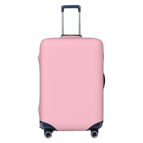 YzgWjBhd Gepäckkoffer-Schutzfolie, bedruckt, einfarbig, rosa, Gepäckabdeckungen für Gepäck von 45,7 - 81,3 cm, Schwarz, X-Large von YzgWjBhd