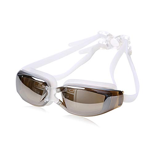 YzoTek Unisex Schwimmbrille - UV 400 Verspiegelte Antibeschlag Keine Auslaufende Weitsicht Poolbrille für Männer Frauen YzoTek Unisex Schwimmbrille - UV 400 Verspiegelte Antibeschlag Keine Auslaufende Weitsicht Poolbrille für Männer Frauen von YzoTek