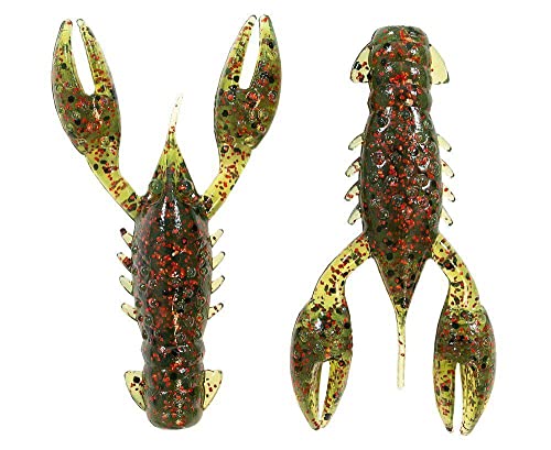 Z-MAN TRDCR-18PK6 TRD Crawz Wassermelonen-Rot, 6 Stück, Einheitsgröße Z-MAN TRDCR-18PK6 TRD Crawz Wassermelonen-Rot, 6 Stück, Einheitsgröße von Z-MAN
