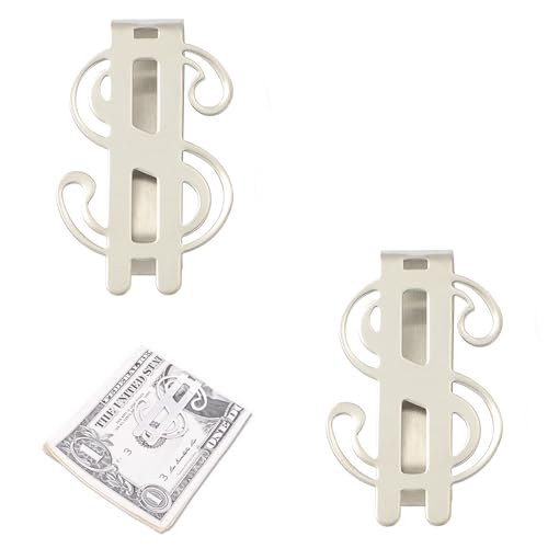 ZAHD 2 PCS Geldklammer geldklammer Herren Geldklammern Money Clip geldscheinklammer Ultra dünn Metall Geldclip Geld Klammer für Bargeld für Geldscheine Visitenkarte Kreditkartee ZAHD 2 PCS Geldklammer geldklammer Herren Geldklammern Money Clip geldscheinklammer Ultra dünn Metall Geldclip Geld Klammer für Bargeld für Geldscheine Visitenkarte Kreditkartee von ZAHD