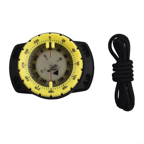 Aquatic Ready, leichtes Navigationsmodul, speziell für Taucher, die Zuverlässigkeit suchen (gelb) von ZAMETTER