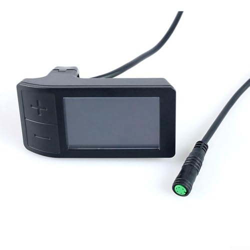 ZAMETTER E-Bike Farb-HD-Display, Kilometerverfolgung, Fehleranzeige, anpassbare Einstellungen, Schwarz, 79,5 x 41 mm von ZAMETTER