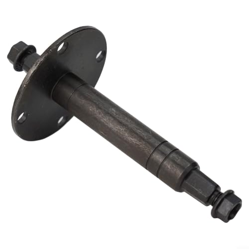 ZAMETTER Heimtrainer, Mittelachse, Pedalachse, Mittelachse, Heimtrainer, zuverlässige Bremsleistung, schwarz (20 mm x 180 mm) von ZAMETTER