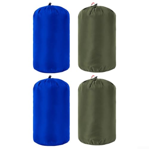 ZAMETTER Leichter Daunen-Camping-Schlafsack/Kompressionstasche, Reisekleidung, Aufbewahrungstasche/wasserdichte Outdoor-Aufbewahrungstasche für kleine Gegenstände (Set 3, 5 l) von ZAMETTER