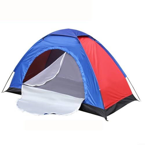 ZAMETTER Leichtes Outdoor-Campingzelt, einfacher Aufbau, Sonnenschutz, abnehmbarer Regenfliege (1 Person) von ZAMETTER