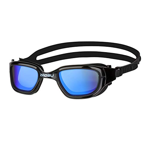 ZAOSU BLAZE Freiwasser Schwimmbrille | Openwater Schwimmbrille für Triathleten, Farbe:blau von ZAOSU