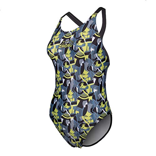 ZAOSU Damen und Mädchen Schwimmanzug Z-Camo | Sport Badeanzug für das Schwimm Training, Größe:152 ZAOSU Damen und Mädchen Schwimmanzug Z-Camo | Sport Badeanzug für das Schwimm Training, Größe:152 von ZAOSU