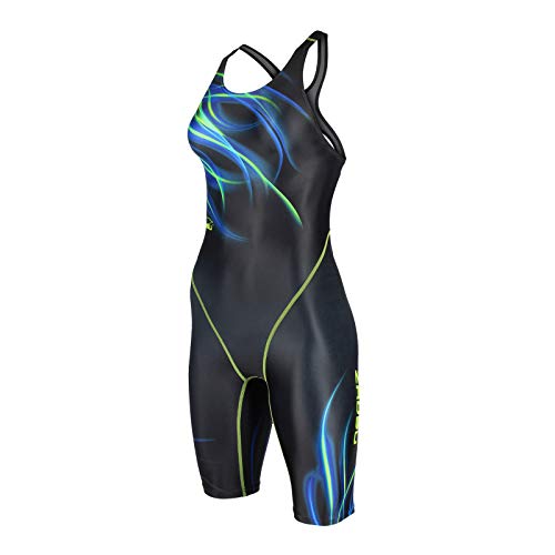 ZAOSU Wettkampf-Schwimmanzug Z-Fire III - Badeanzug mit Bein für Damen und Mädchen, Größe:128 von ZAOSU