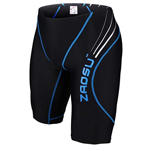 ZAOSU Wettkampf-Schwimmhose Z-Black - FINA Badehose für Jungen und Herren eng anliegend | Training Swimwear Men UV Badebekleidung Männer Boys Swimming Jammer Sport ZAOSU Wettkampf-Schwimmhose Z-Black - FINA Badehose für Jungen und Herren eng anliegend | Training Swimwear Men UV Badebekleidung Männer Boys Swimming Jammer Sport von ZAOSU