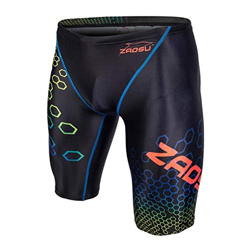 ZAOSU Wettkampf Schwimmhose Z-Hex - Jammer für Herren und Jungen, Größe:140 von ZAOSU