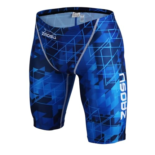 ZAOSU Wettkampf Schwimmhose Z-Mosaic II Jammer für Herren & Jungen, Größe:164 von ZAOSU