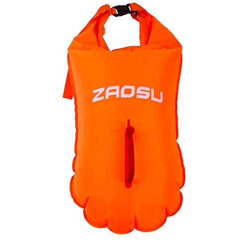 ZAOSU aufblasbare Schwimmboje | Trockensack für Sicherheit beim Freiwasserschwimmen ZAOSU aufblasbare Schwimmboje | Trockensack für Sicherheit beim Freiwasserschwimmen von ZAOSU