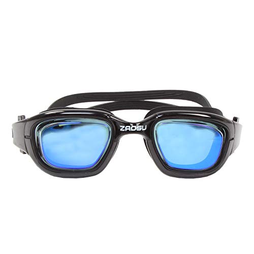 ZAOSU optische Schwimmbrille Blaze mirror | verspiegelte Schwimmbrille, Sehstärke:-2.0, Farbe:blau von ZAOSU