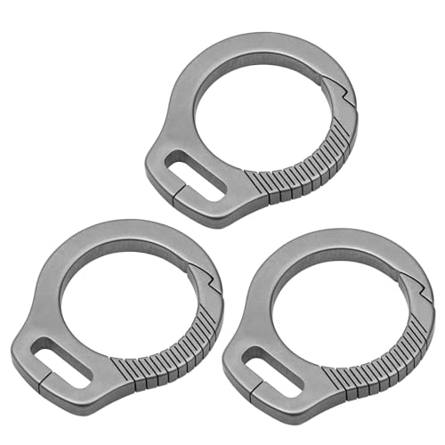 Pack Reisekarabiner Mit Schraubverschluss Angelkarabiner Kletterkarabiner Für Outdoor Enthusiasten von ZBIianxer