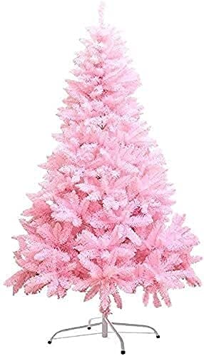 Weihnachtsbaum Künstliche Baumdekoration Künstlicher Weihnachtsbaum Weihnachtsbaum PVC-Fichte mit weißen LED-Scharnieren und Metallhalter für den Urlaub (Größe: 4 Fuß (120 cm)) (4 Fuß (120 cm)) () von ZCCZJS